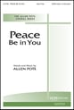 Peace Be in You SATB choral sheet music cover
